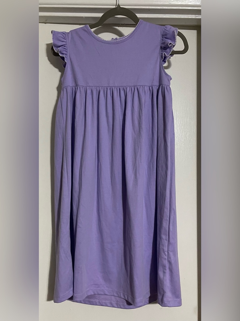 Mary & Grace Girls Size 12 Cute Purple Dress Pima Cotton